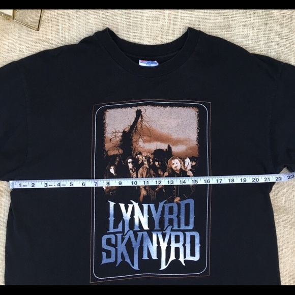 90's Lynyrd Skynyrd vintage concert shirt Tees - Short Sleeve